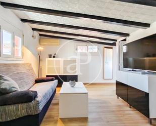 Sala d'estar de Loft de lloguer en  Barcelona Capital amb Aire condicionat i Moblat