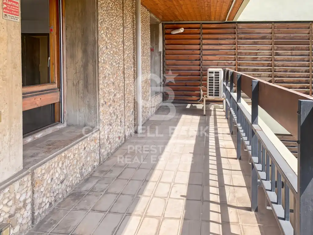 Terrasse von Wohnung zur Miete in Barcelona