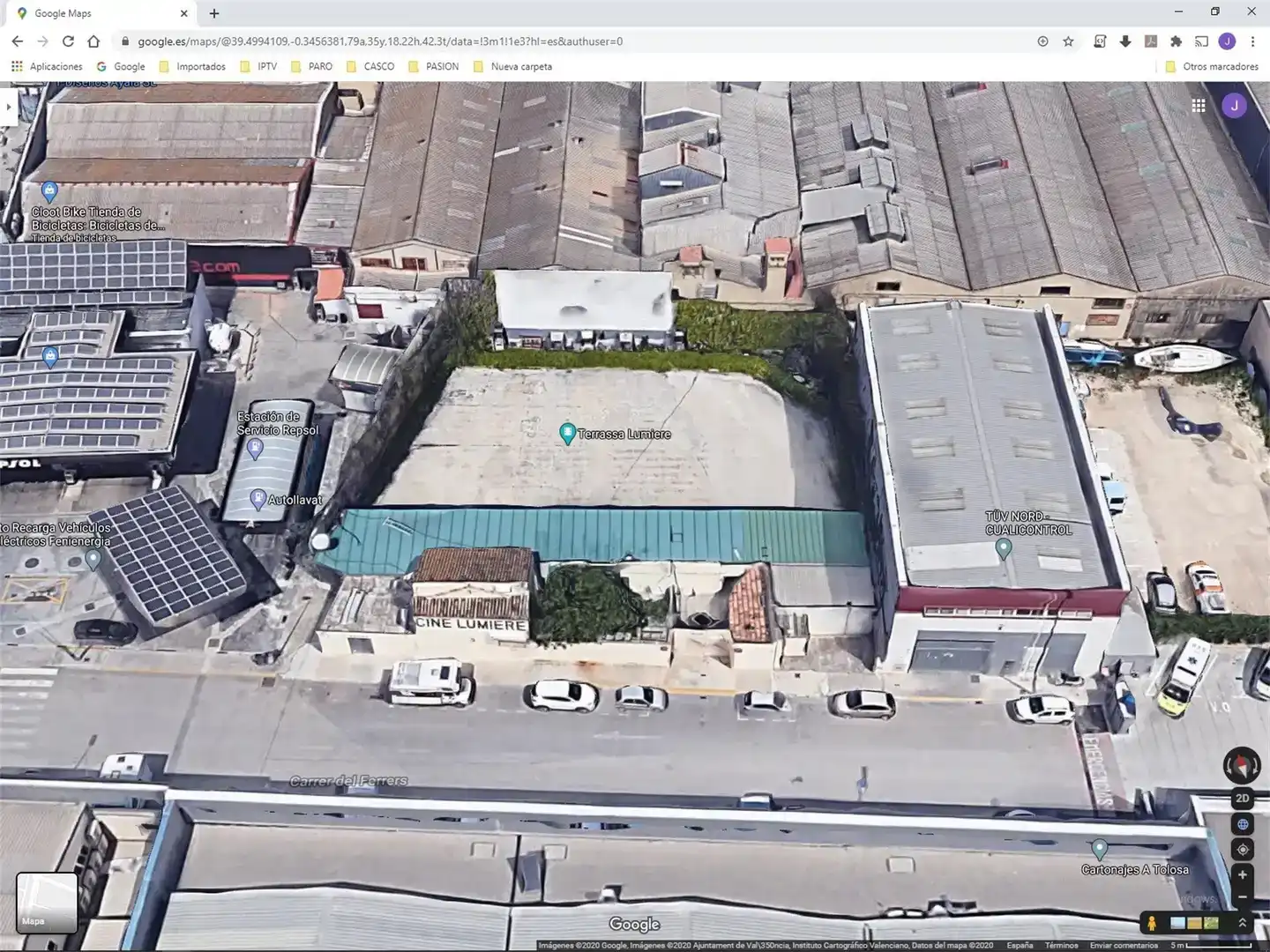 Exterior view of Land for sale in Alboraya