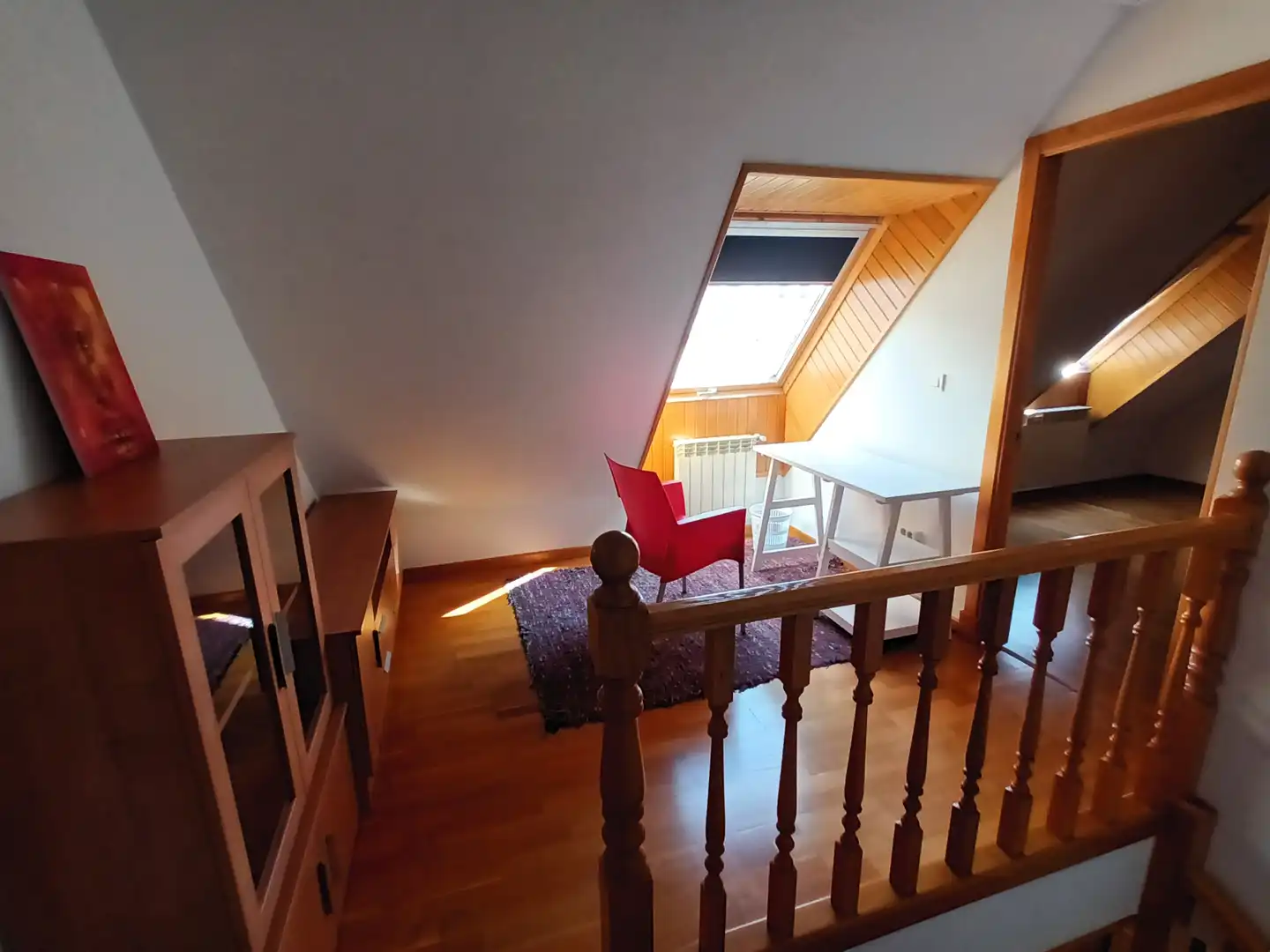 Wohnzimmer von Maisonette zur Miete in Lugo mit Heizung, Parkett und Möbliert
