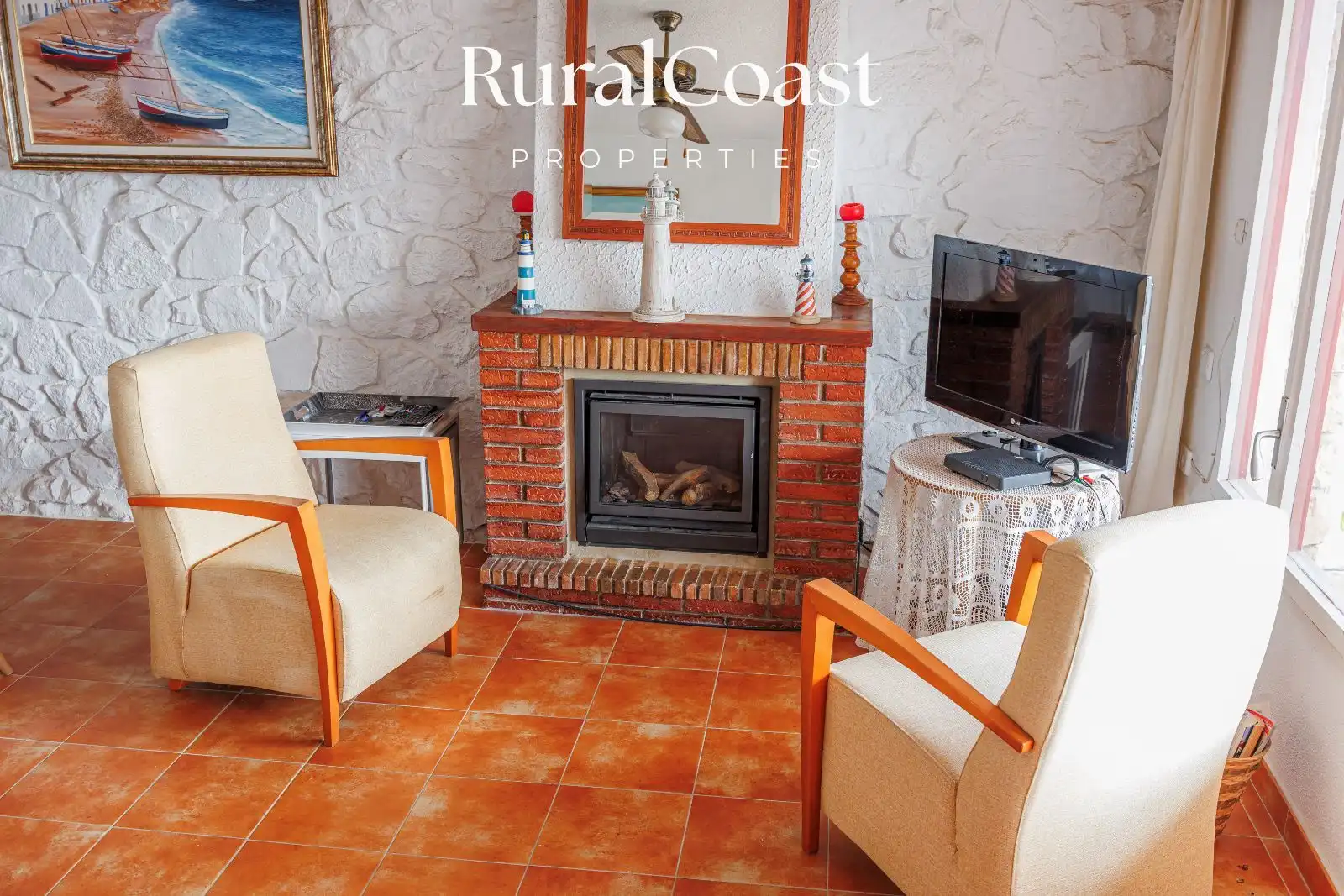 Living room of Detached homes for sale in El Campello  with Air Conditioner, Heating and Terrace