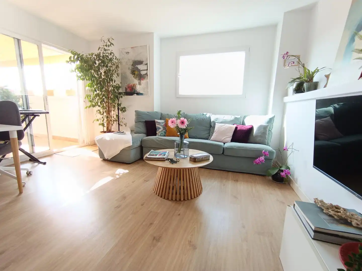 Wohnzimmer von Dachboden zum Verkauf in Molina de Segura mit Heizung