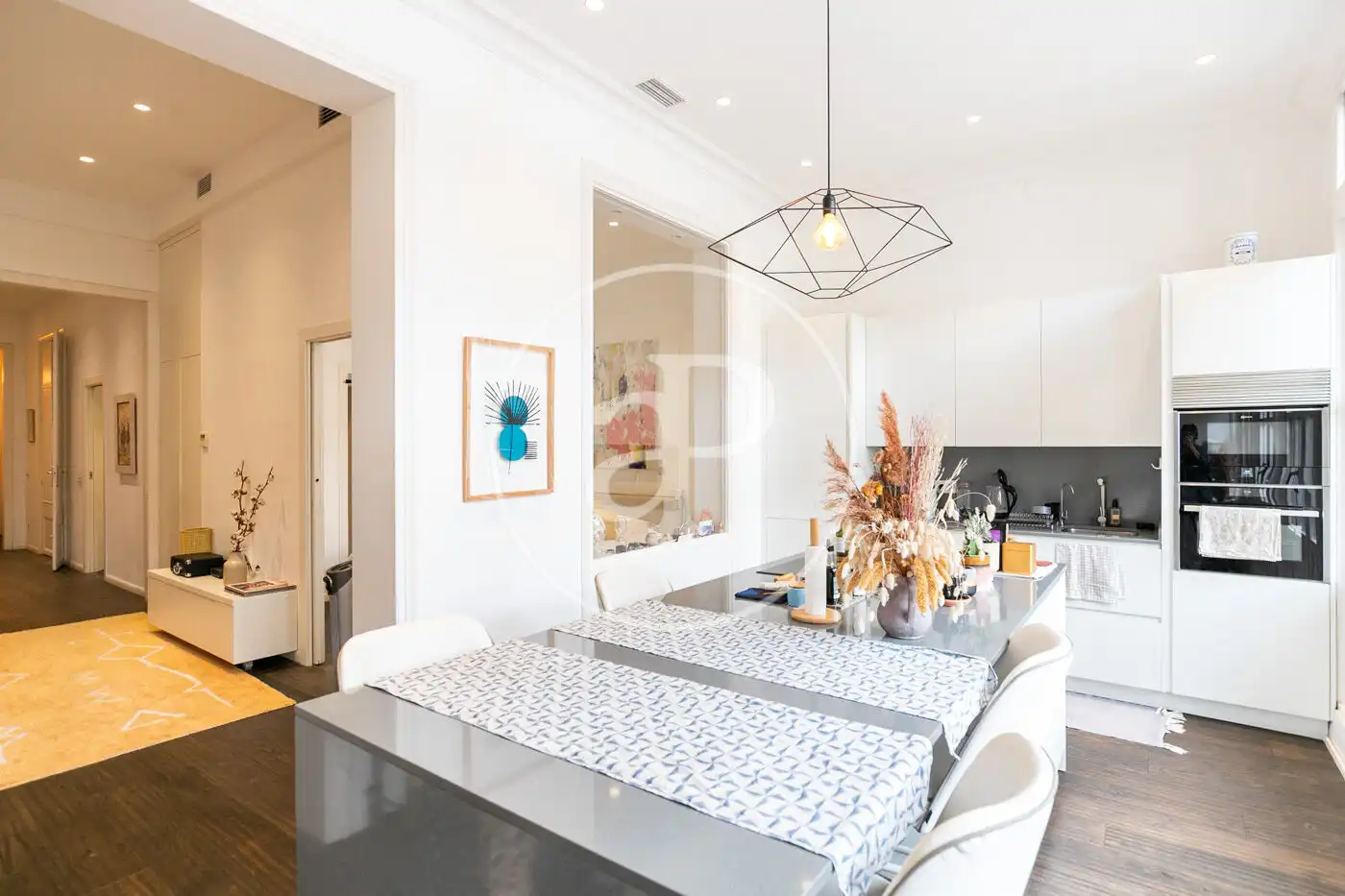 Dining room of Flat for sale in Barcelona  with Air Conditioner, Heating and Terrace