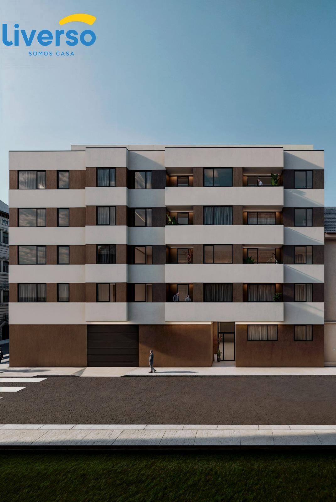Exterior view of Flat for sale in Aranda de Duero  with Heating and Terrace