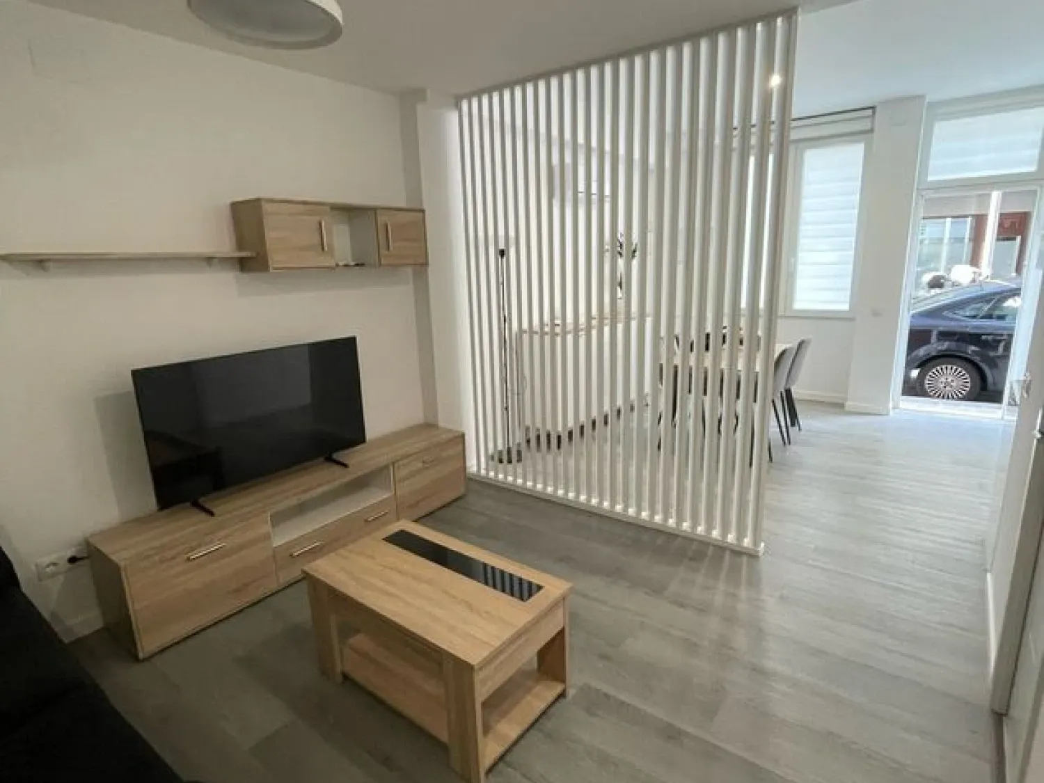 Living room of Apartments for rent in  Madrid Capital  with Air Conditioner, Heating and Furnished