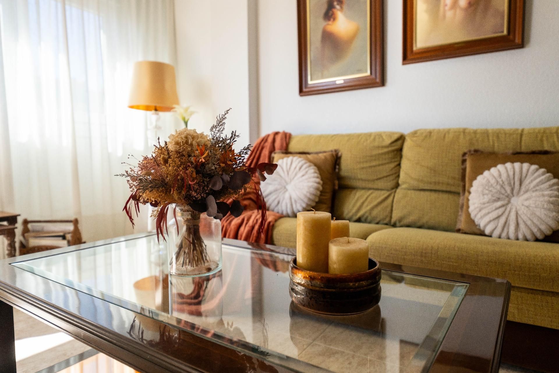 Sala de estar de Piso en venta en  Almería Capital con Aire acondicionado y Terraza