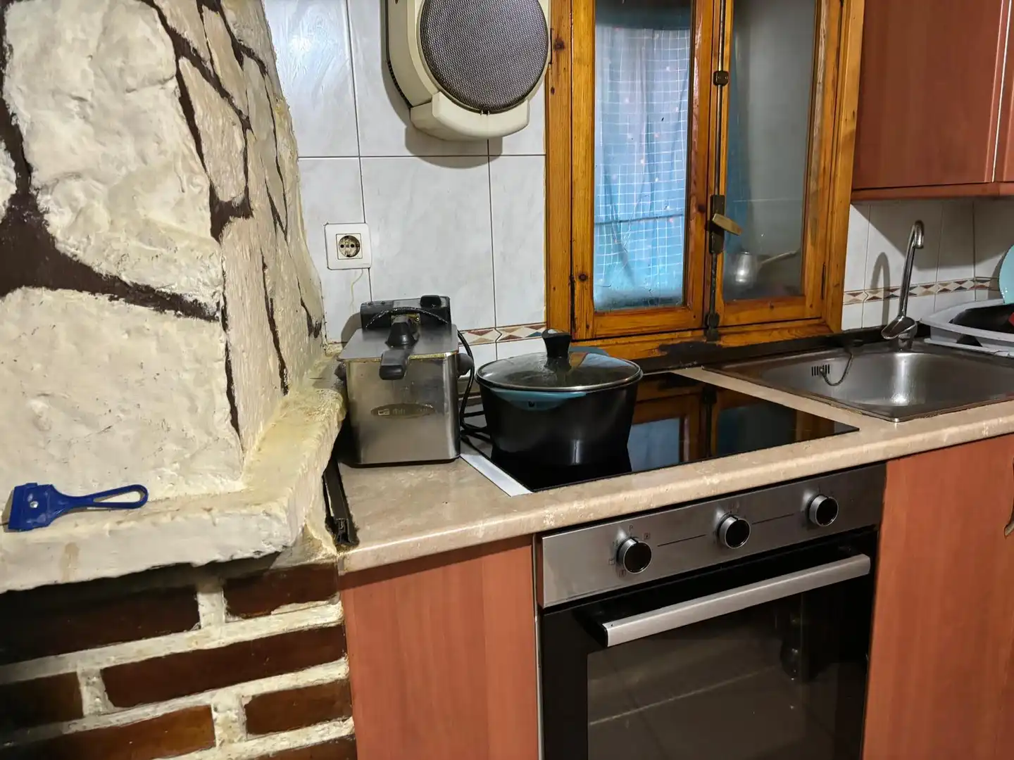 Cocina de Casa o chalet en venta en Zuera con Calefacción, Jardín privado y Amueblado