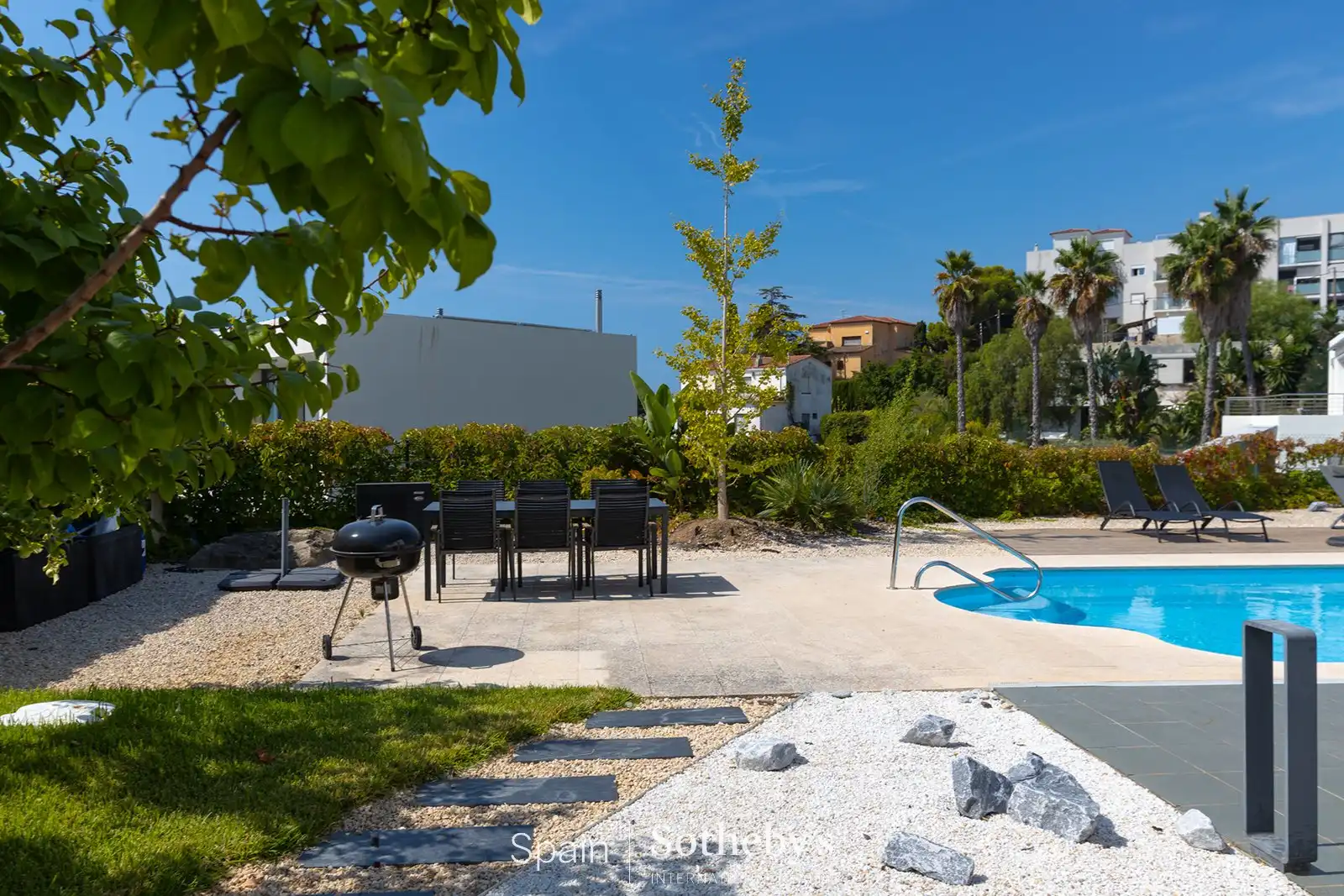 Piscina de Casa o xalet en venda en Arenys de Mar amb Aire condicionat, Calefacció i Jardí privat