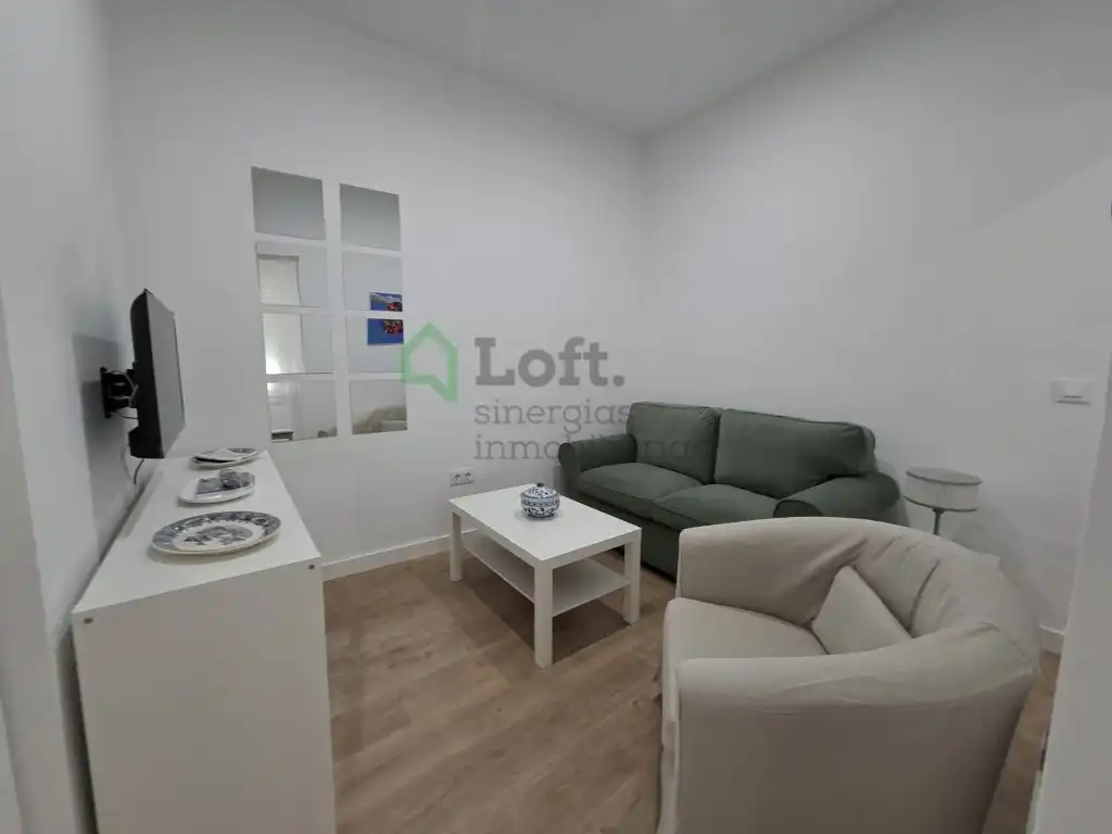 Sala de estar de Piso de alquiler en Badajoz con Amueblado