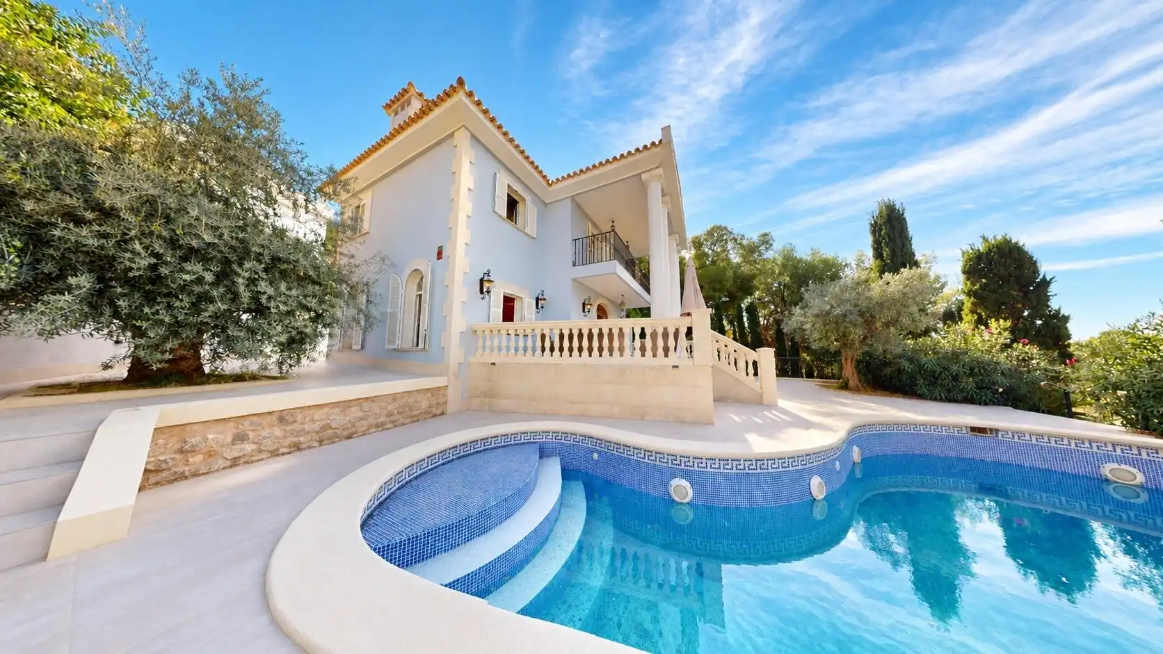 Chalet con piscina en venta en Costa de la Calma