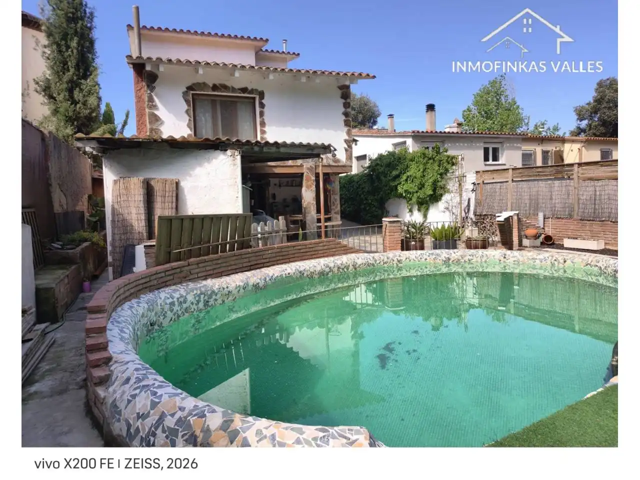 Swimming pool of Houses for sale in Santa Eulàlia de Ronçana  with Air Conditioner, Heating and Private garden