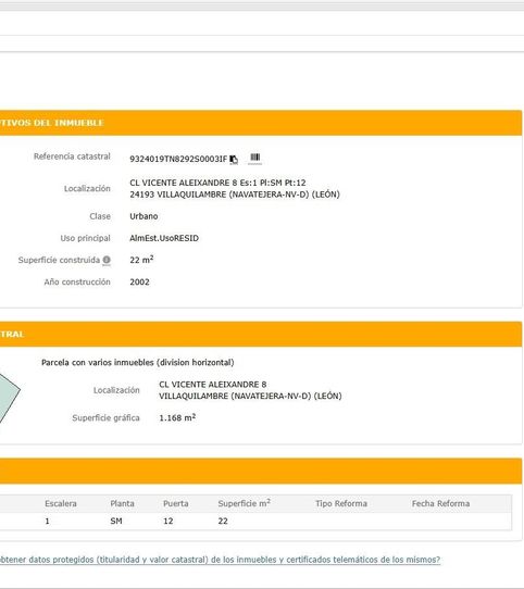 Foto 2 de Garaje en venta en Villaquilambre, León