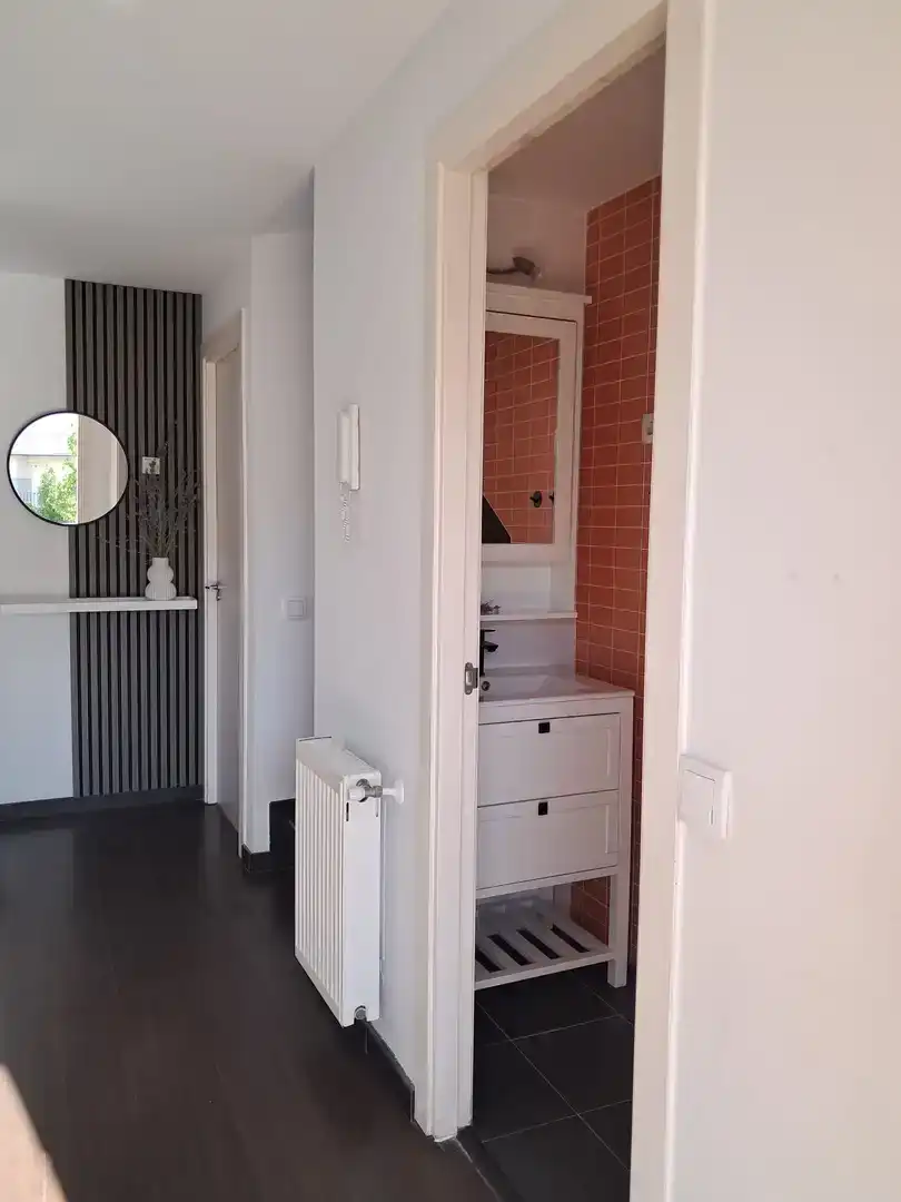 Badezimmer von Wohnung zur Miete in Torrejón de Ardoz mit Klimaanlage, Privatgarten und Parkett