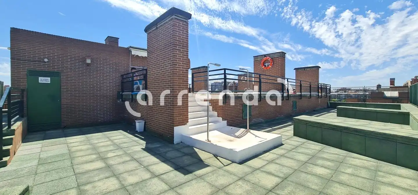 Terrace of Study for rent in Madrid  with Air Conditioner and Furnished