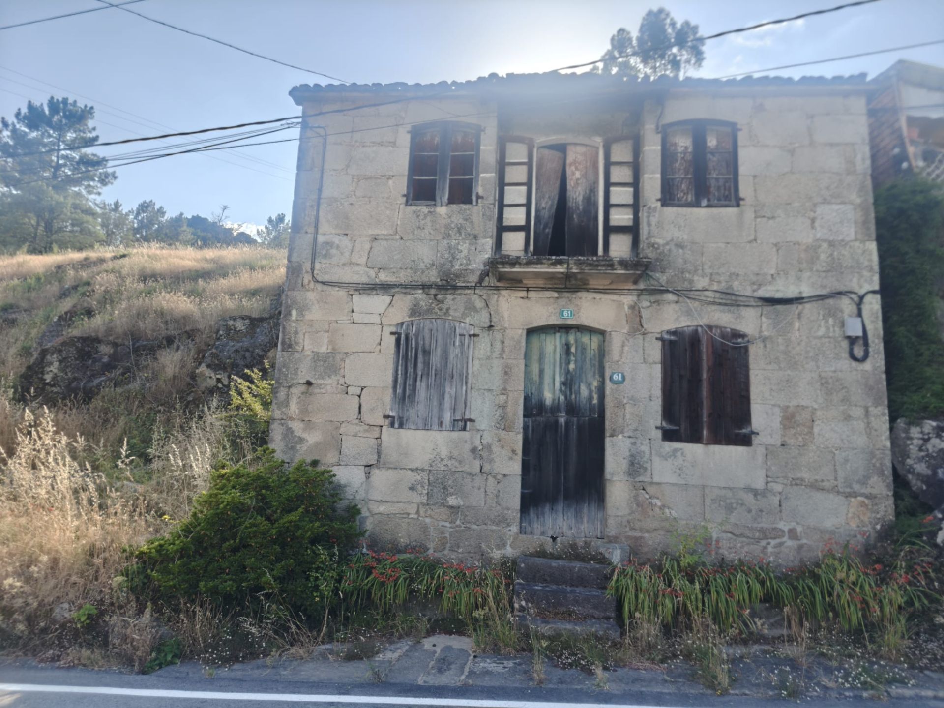 Vista exterior de Casa o chalet en venta en Campo Lameiro