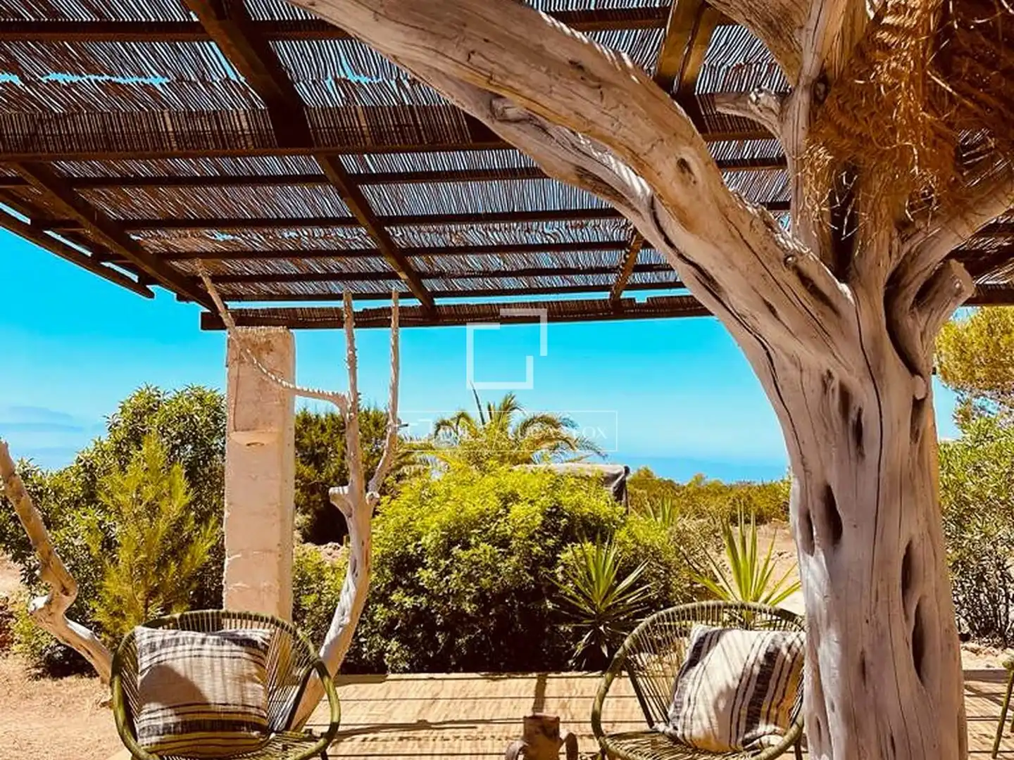 Terrassa de Casa o xalet en venda en Formentera amb Aire condicionat, Jardí privat i Piscina