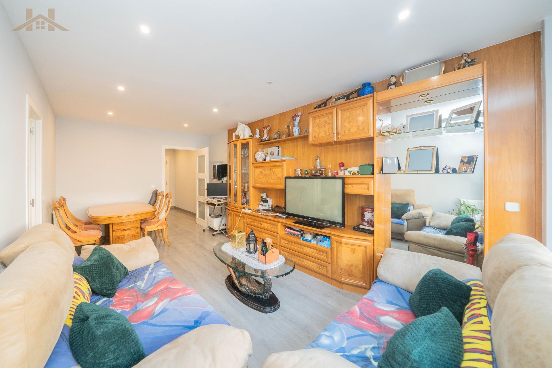 Wohnzimmer von Wohnung zum Verkauf in Alpedrete mit Klimaanlage, Heizung und Terrasse