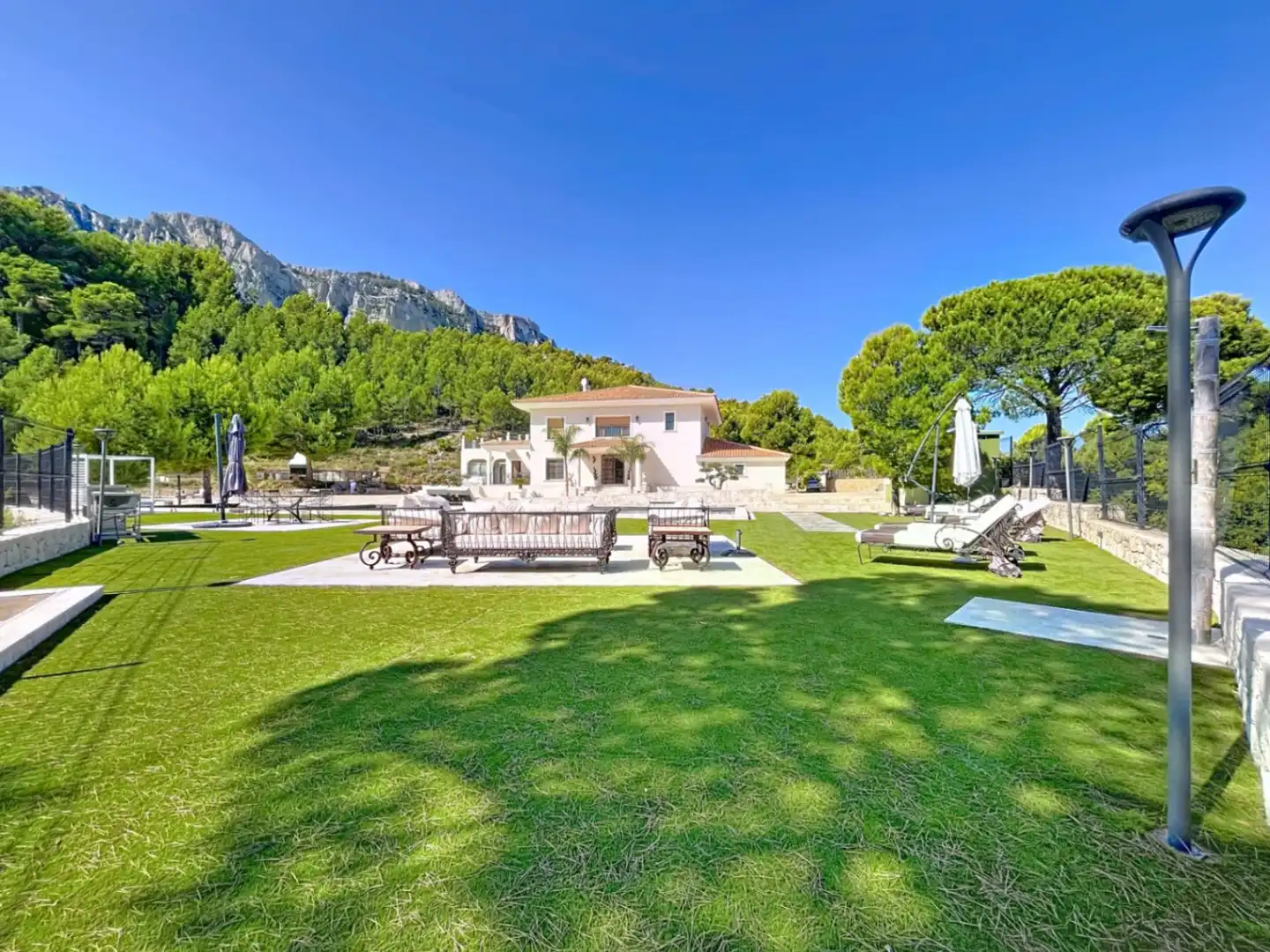 Jardín de Casa o chalet en venta en Benimantell con Aire acondicionado, Jardín privado y Terraza