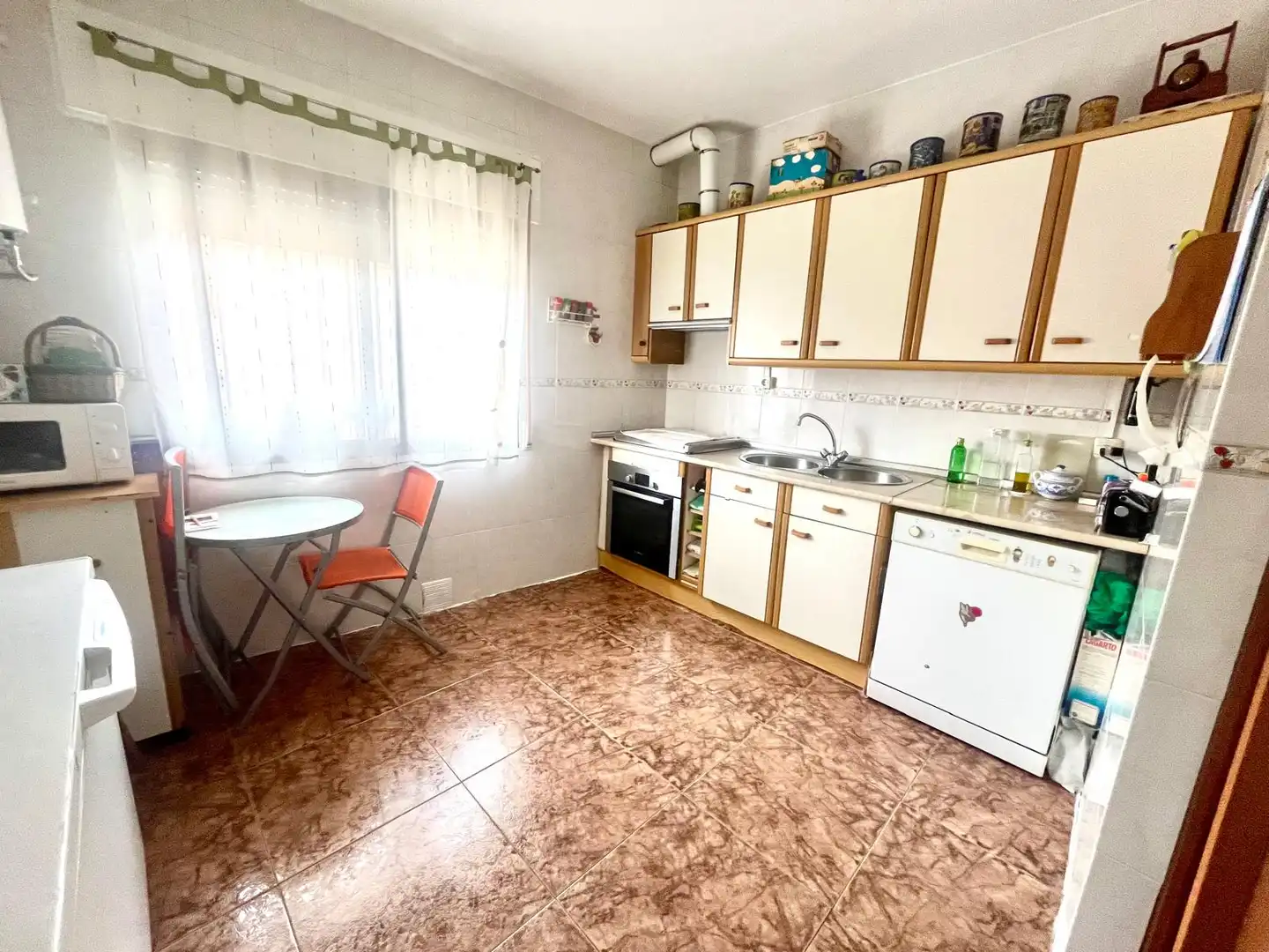Cocina de Casa adosada en venta en Fernán Caballero con Calefacción y Terraza