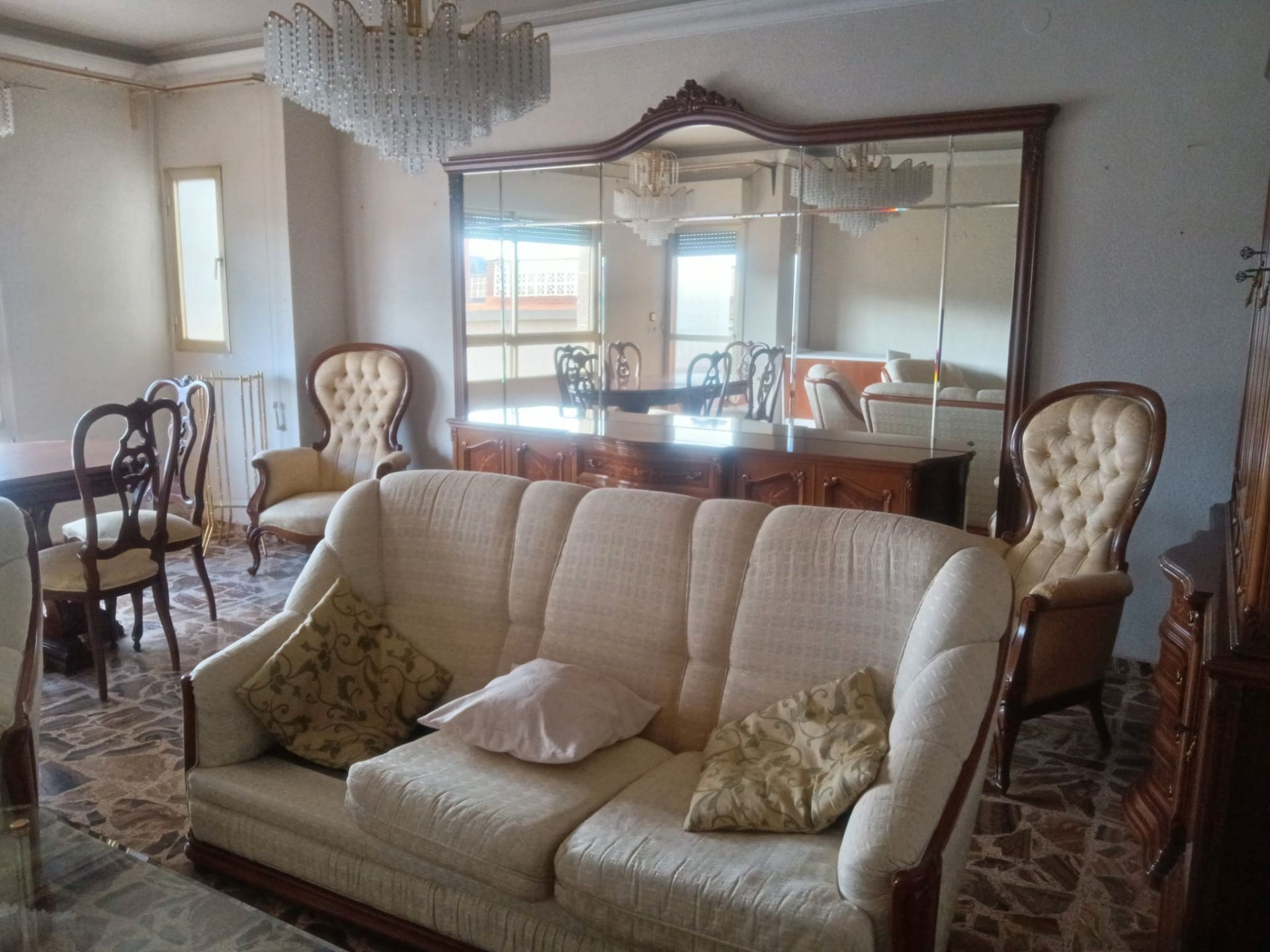 Living room of Flat to rent in Cartagena  with Furnished, Oven and Washing machine