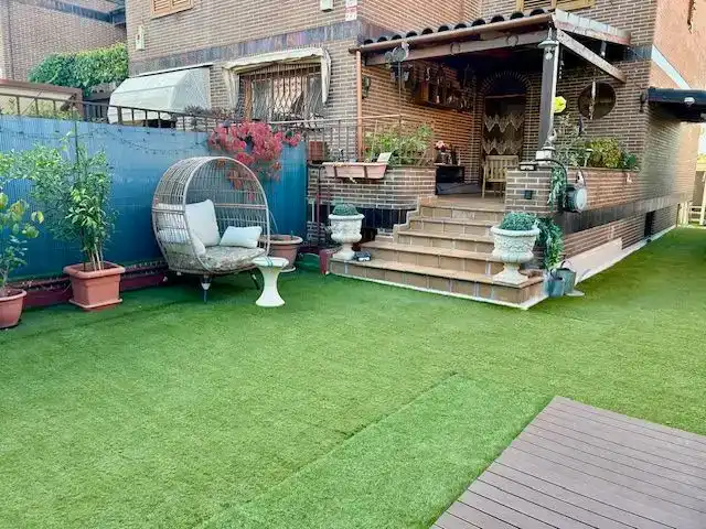 Terraza de Casa o chalet en venta en  Madrid Capital con Piscina