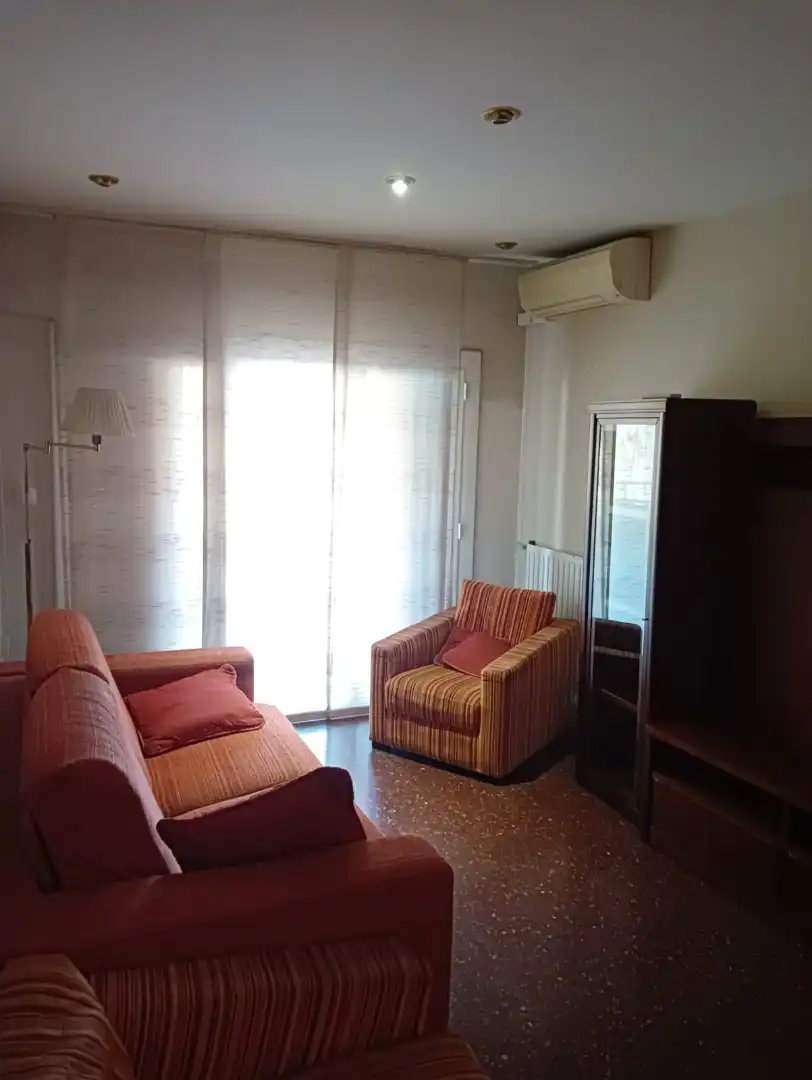 Sala de estar de Piso de alquiler en Lleida con Aire acondicionado, Amueblado y Lavadora