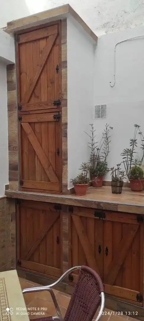 Terraza de Planta baja en venta en Barbate con Aire acondicionado, Amueblado y Horno