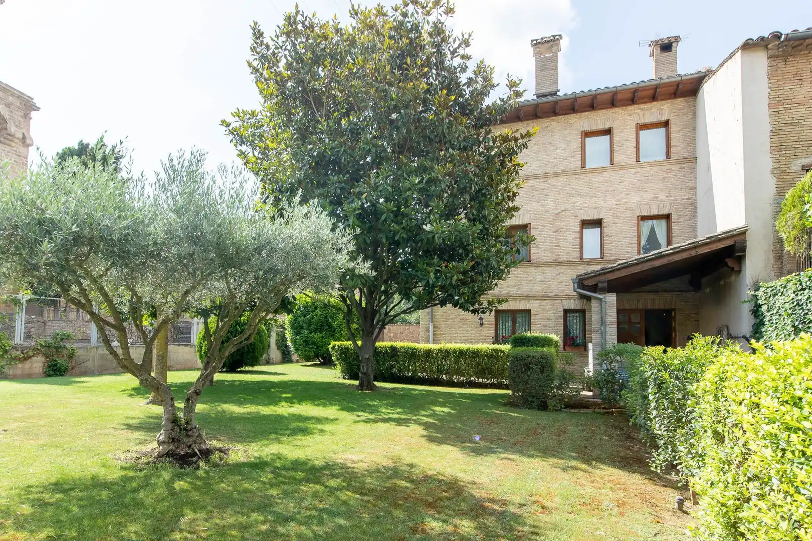 Jardín de Casa o chalet en venta en Puente la Reina / Gares con Calefacción, Jardín privado y Trastero