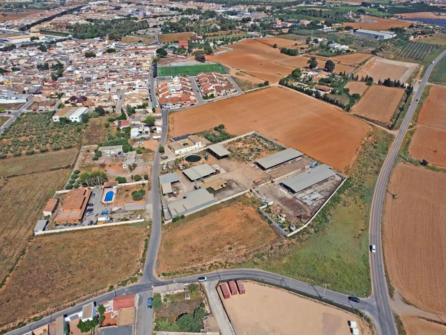 Vista exterior de Finca rústica en venda en Cartagena amb Jardí privat