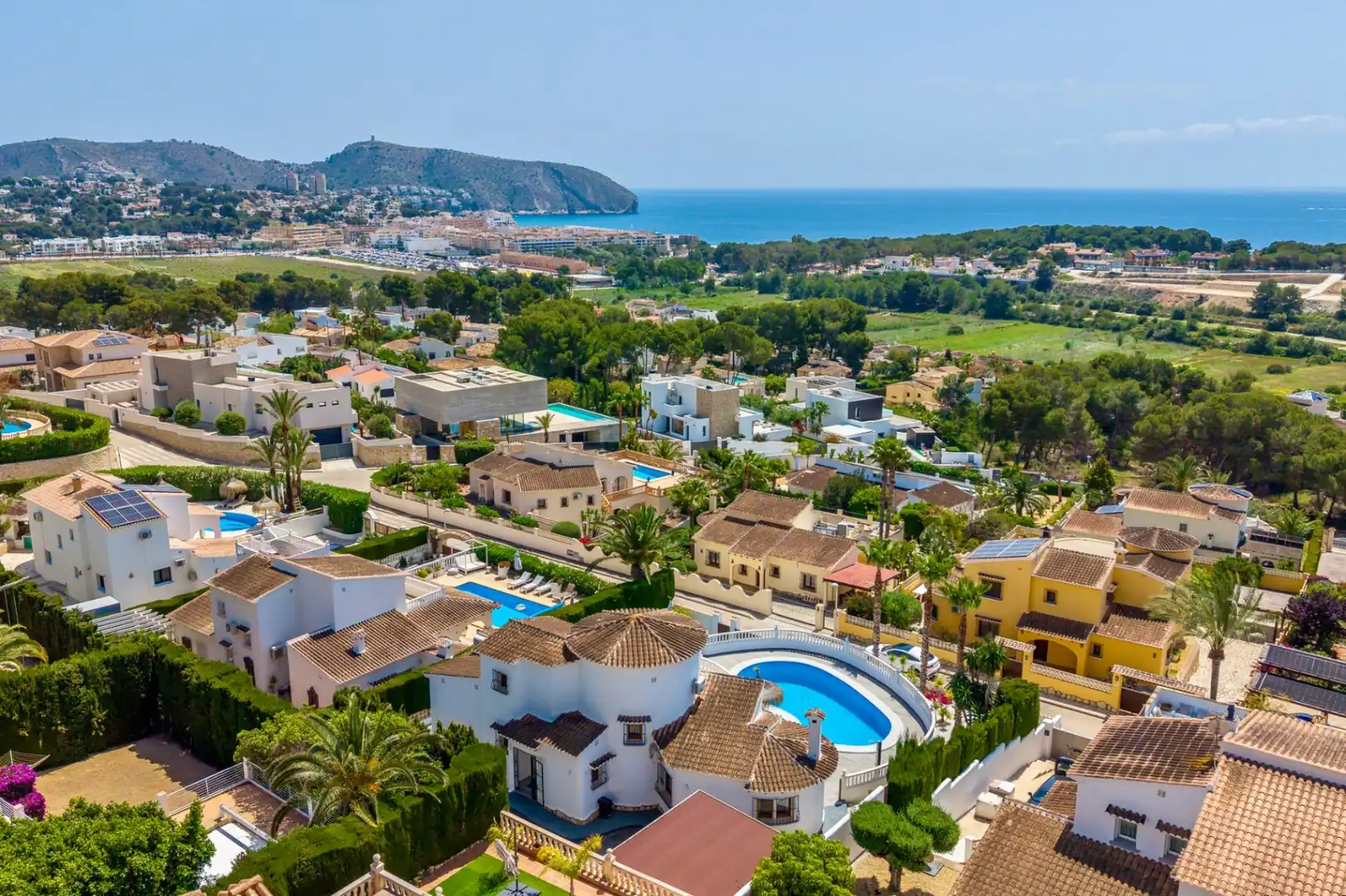 Außenansicht von Haus oder Chalet zum Verkauf in Moraira
