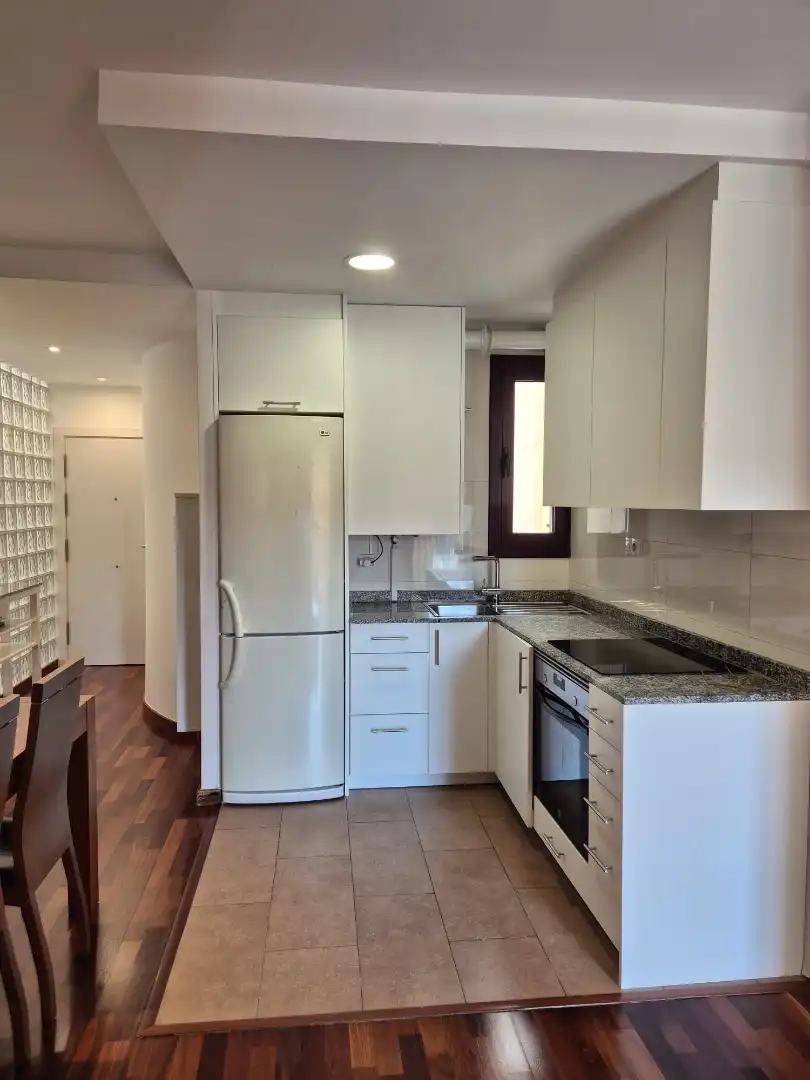 Kitchen of Flat for sale in Barcelona  with Heating, Parquet flooring and Furnished