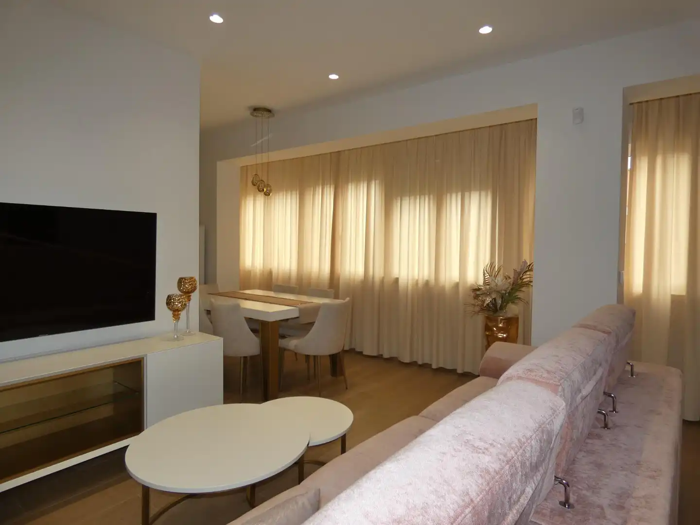 Wohnzimmer von Wohnung zum Verkauf in Alcantarilla mit Klimaanlage und Heizung