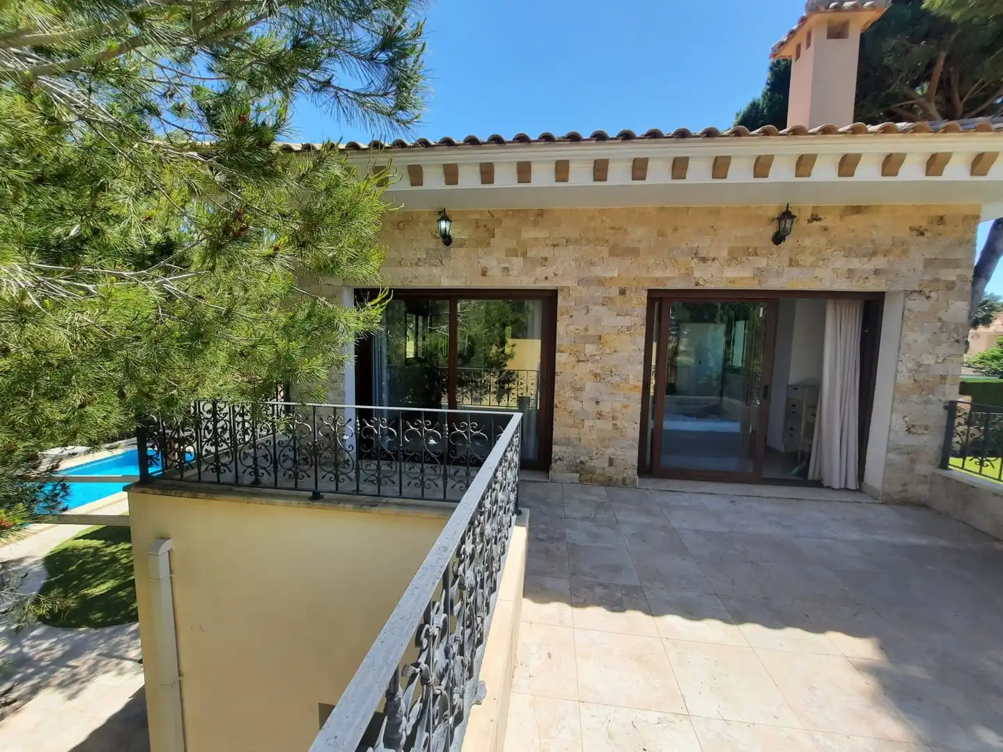 Terrassa de Finca rústica en venda en Orihuela amb Aire condicionat, Jardí privat i Terrassa
