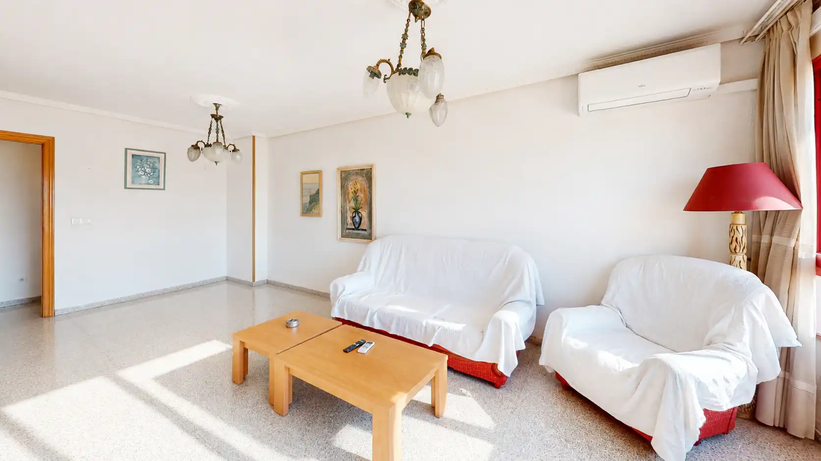 Sala de estar de Piso en venta en Sant Joan d'Alacant con Aire acondicionado, Calefacción y Balcón