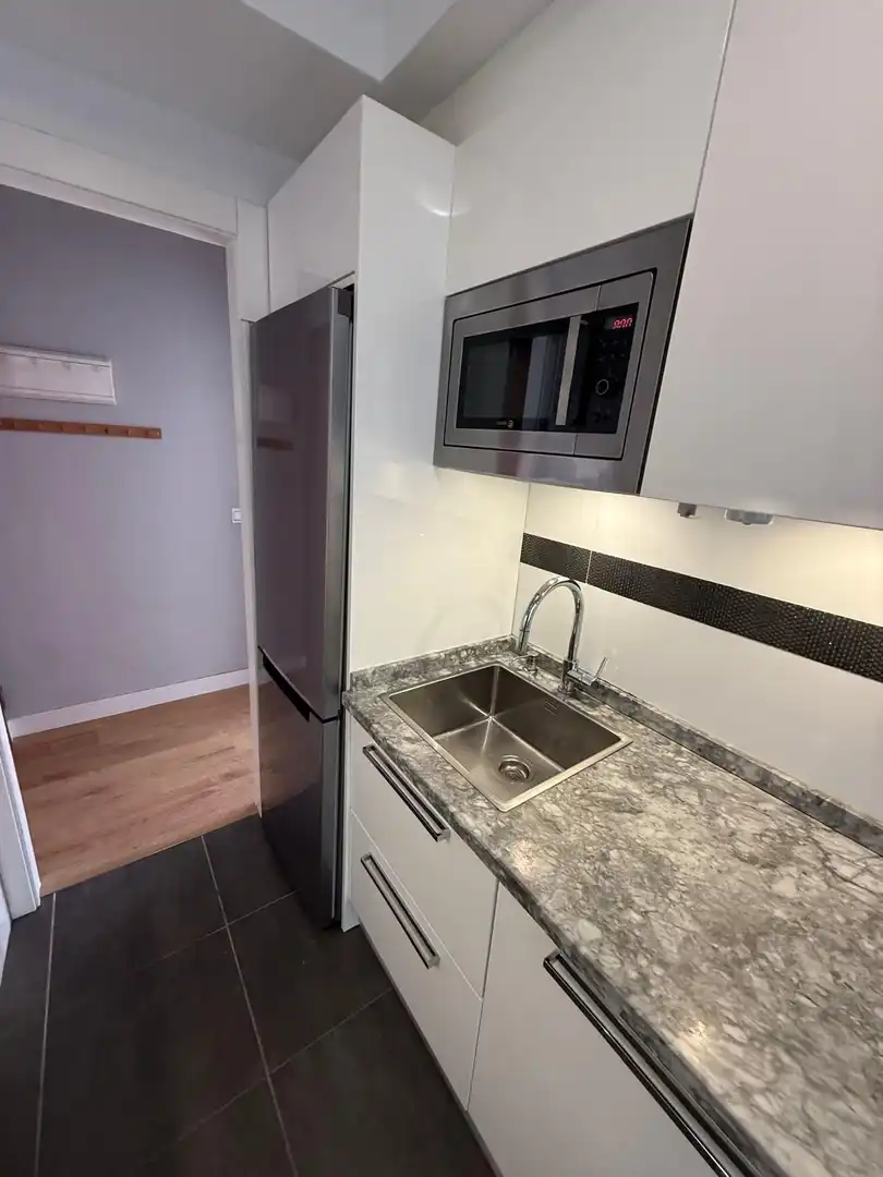 Kitchen of Flat for sale in Málaga  with Air Conditioner
