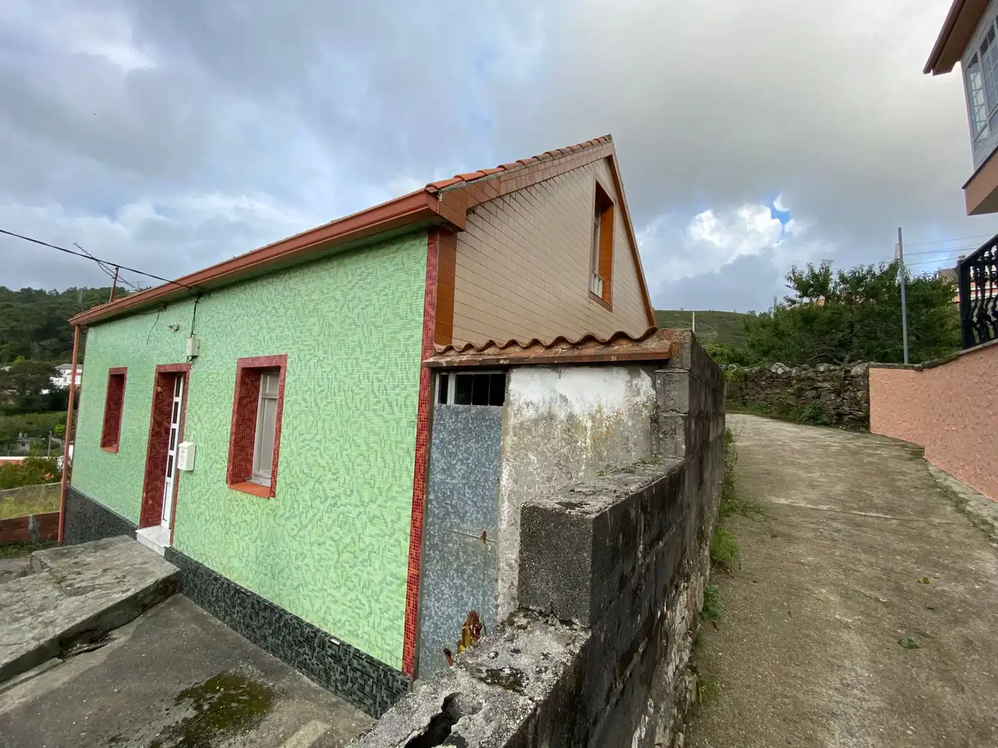 Vista exterior de Casa o xalet en venda en Cee