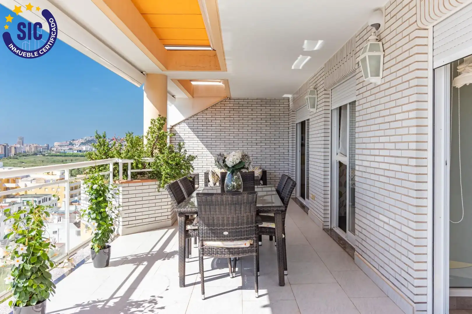 Terrace of Attic for sale in Peñíscola / Peníscola  with Air Conditioner, Heating and Terrace