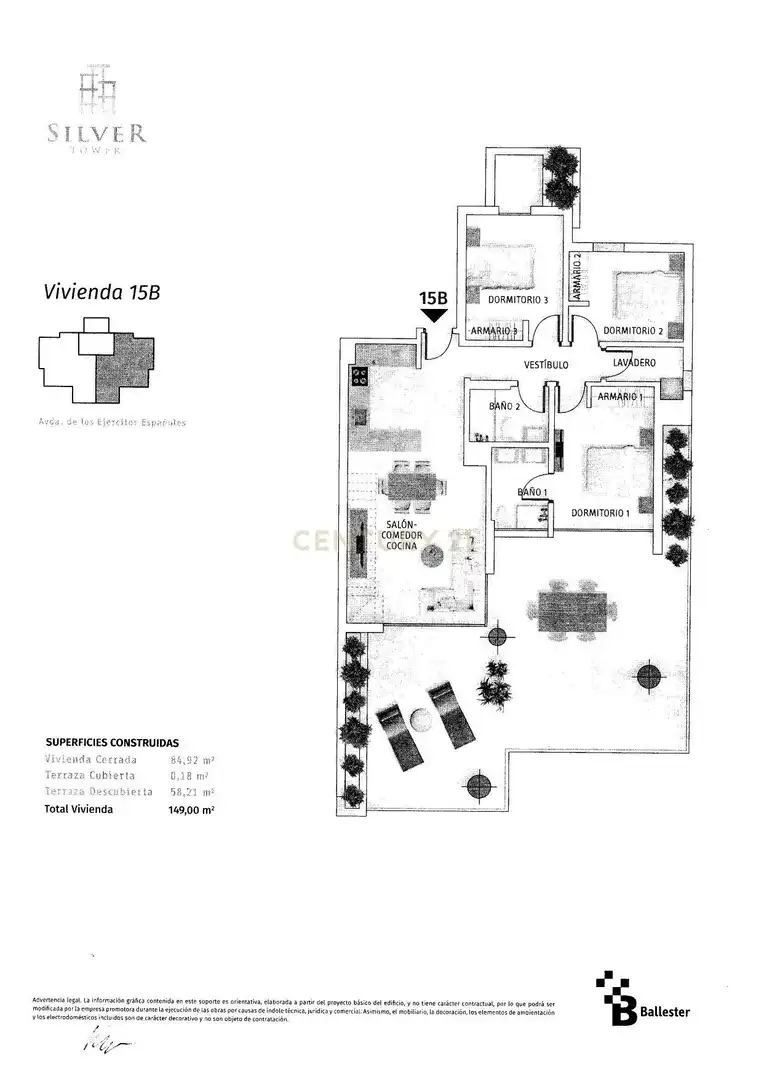 Apartamento en venta en Calpe / Calp con Aire acondicionado, Piscina y Horno
