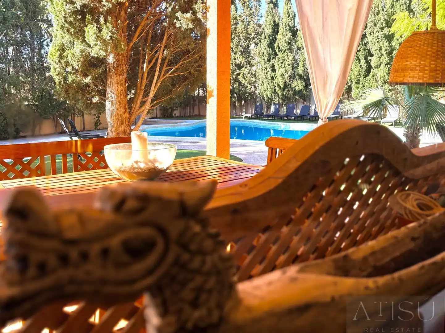 Terraza de Casa o chalet de alquiler en Benidorm con Aire acondicionado, Calefacción y Terraza