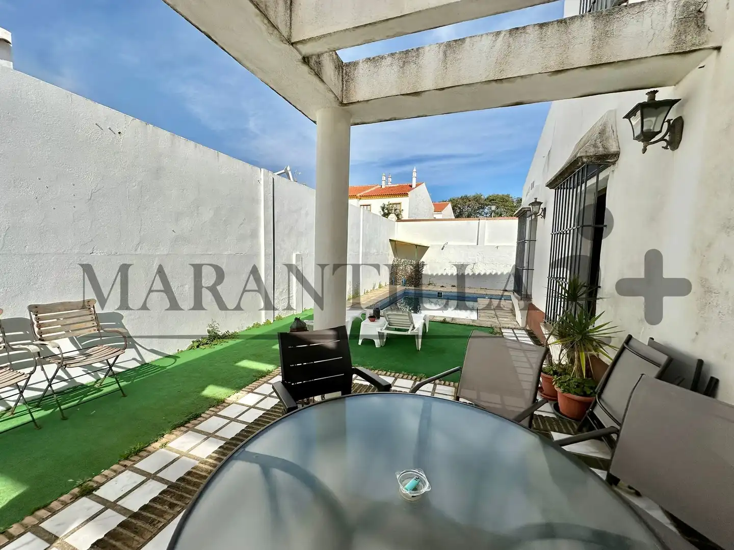 Vista exterior de Casa o chalet en venta en La Antilla con Jardín privado, Terraza y Trastero