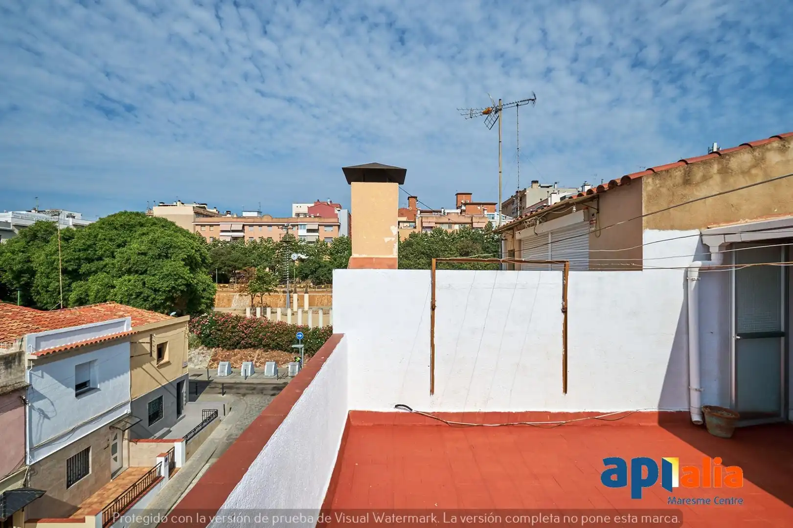 Balcony of Houses for sale in Mataró  with Heating, Terrace and Storage room