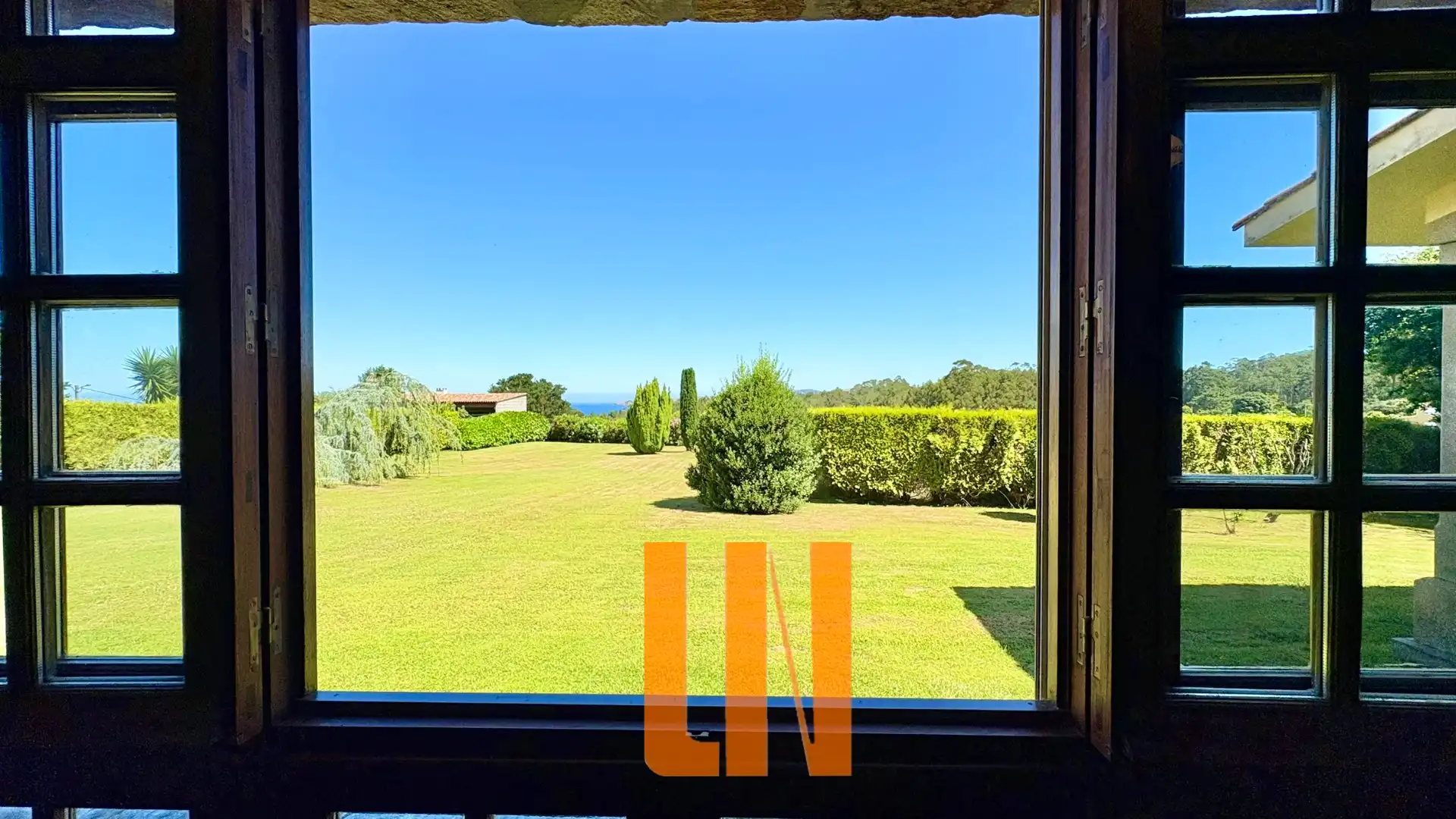 Jardín de Finca rústica en venta en Oleiros con Calefacción, Jardín privado y Parquet