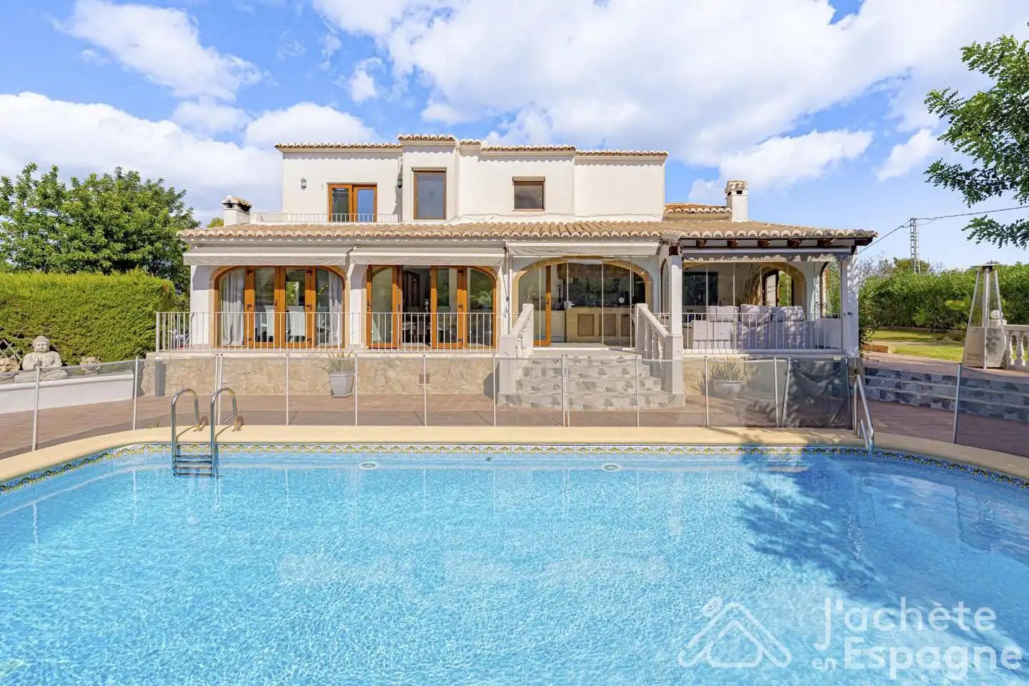 Exterior view of Houses for sale in Jávea / Xàbia  with Air Conditioner, Heating and Private garden