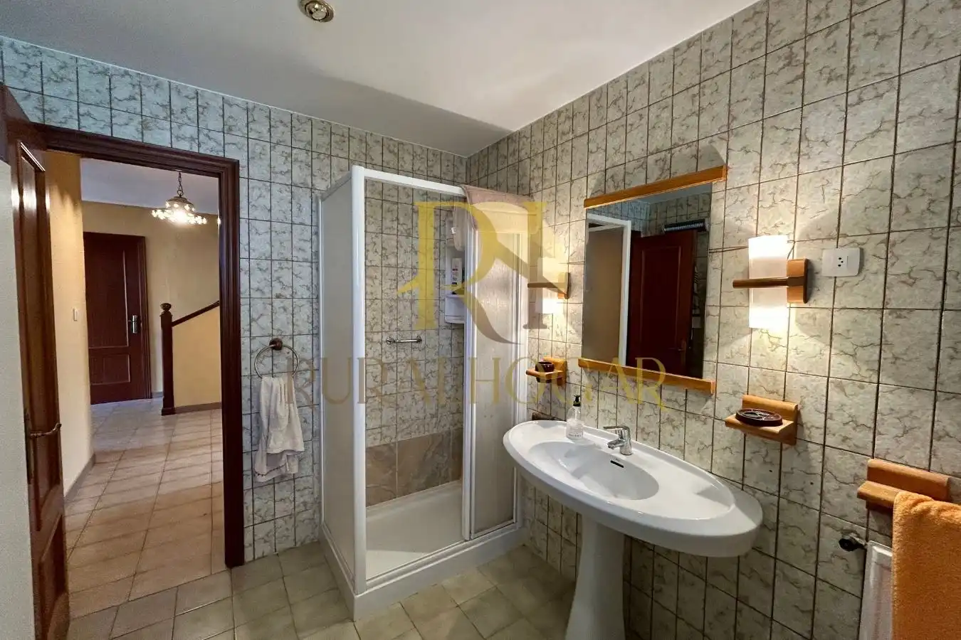Baño de Casa o chalet en venta en Soto y Amío con Calefacción y Terraza