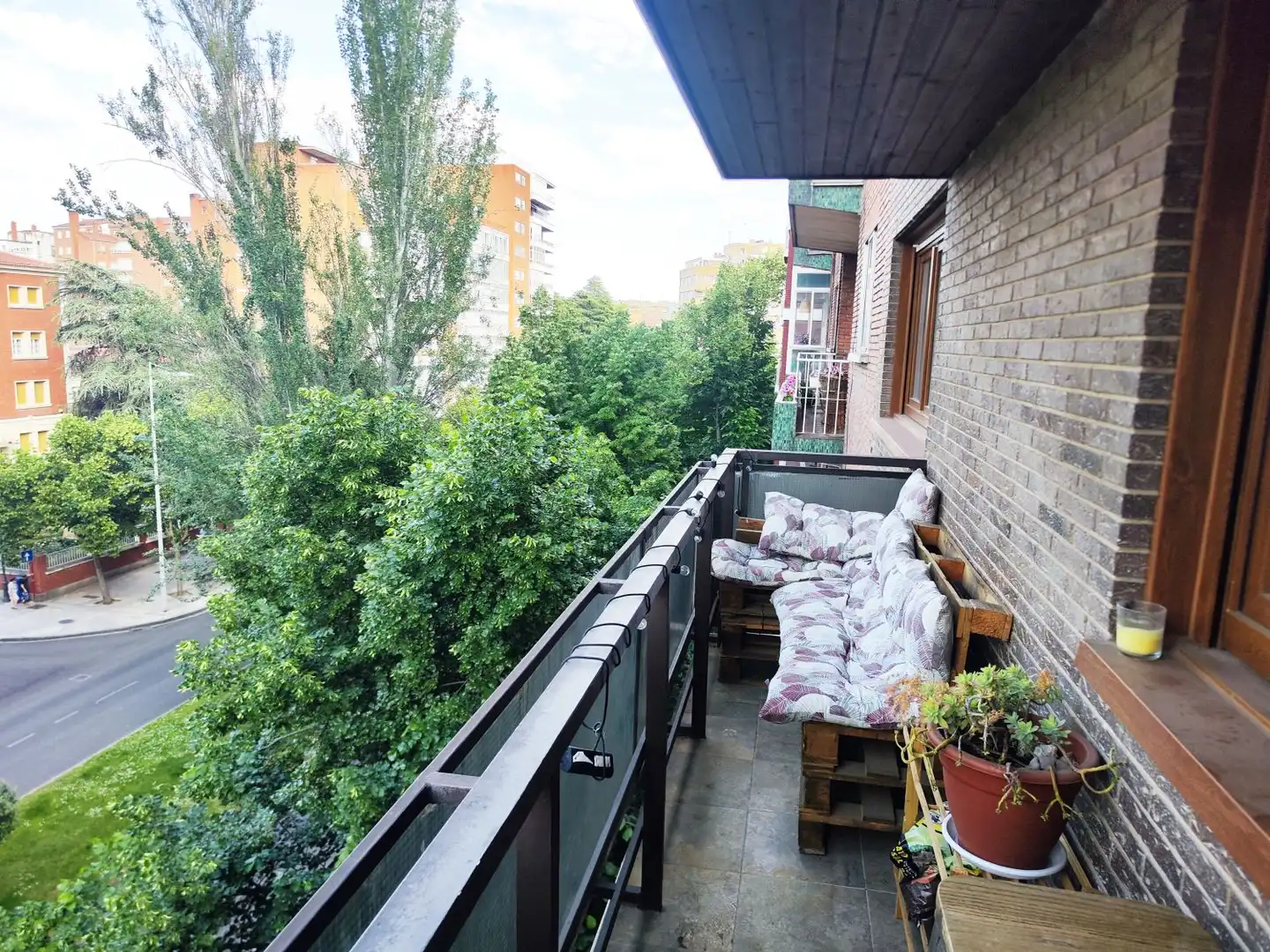 Terraza de Piso en venta en Palencia con Calefacción, Terraza y Amueblado