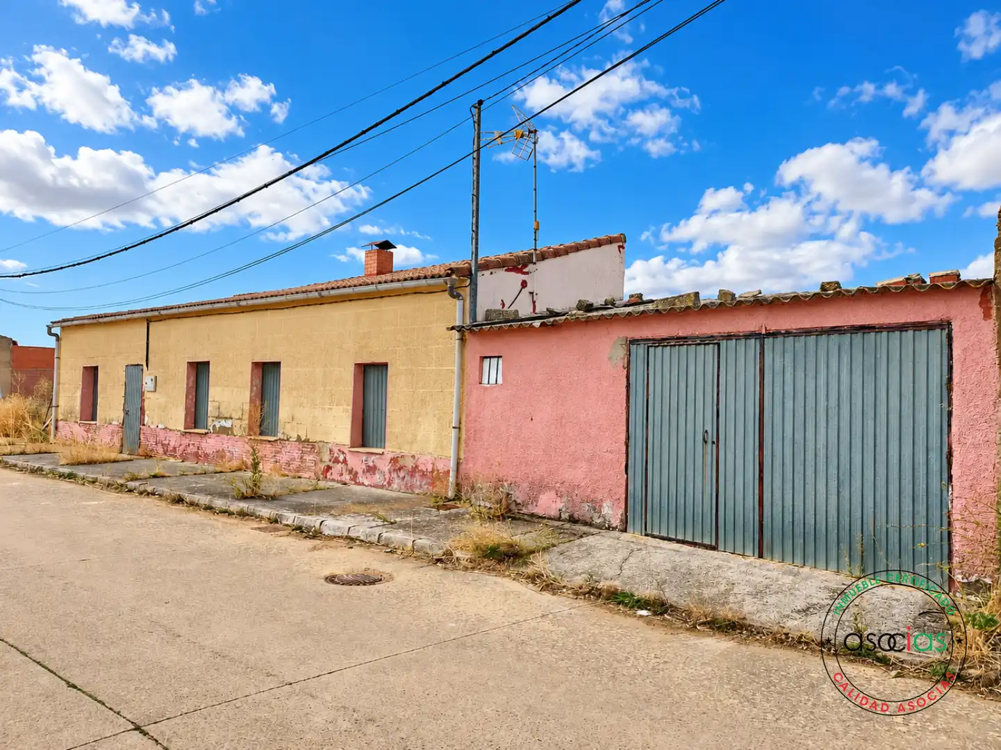 Vista exterior de Casa o xalet en venda en Sahagún, León