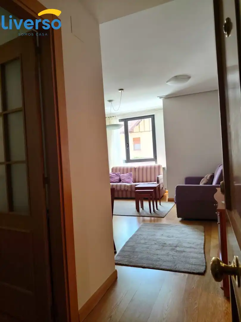 Living room of Flat for sale in Burgos  with Furnished