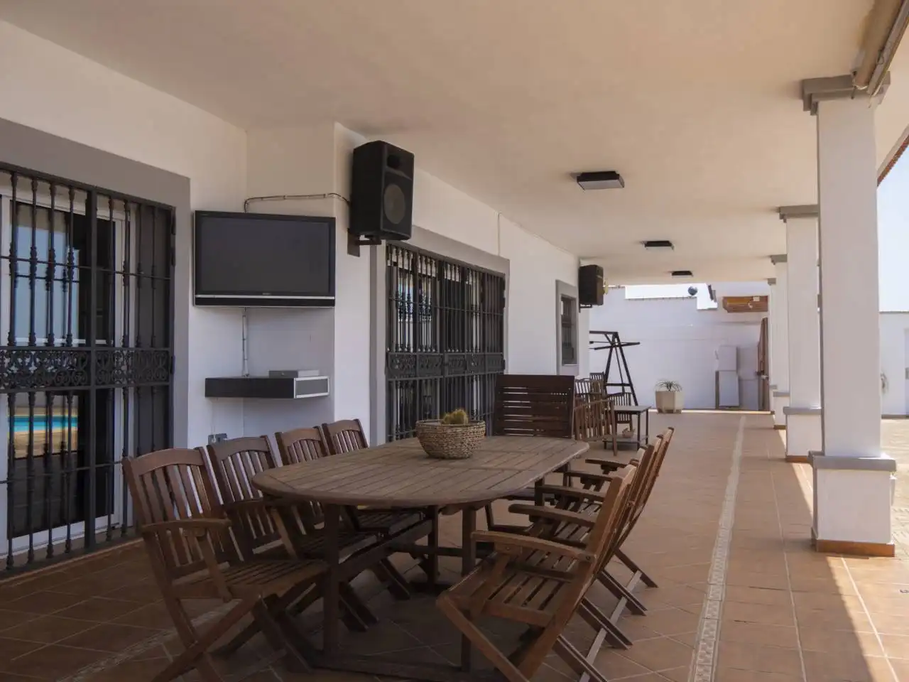 Terrassa de Casa o xalet en venda en Estepona amb Aire condicionat, Piscina i Moblat
