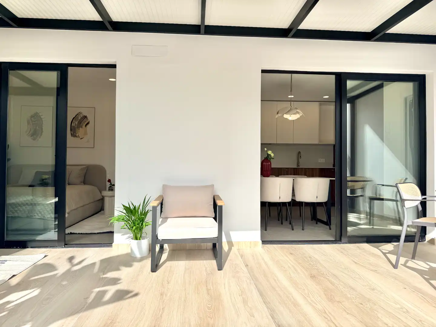 Terrassa de Apartament en venda en Los Abrigos