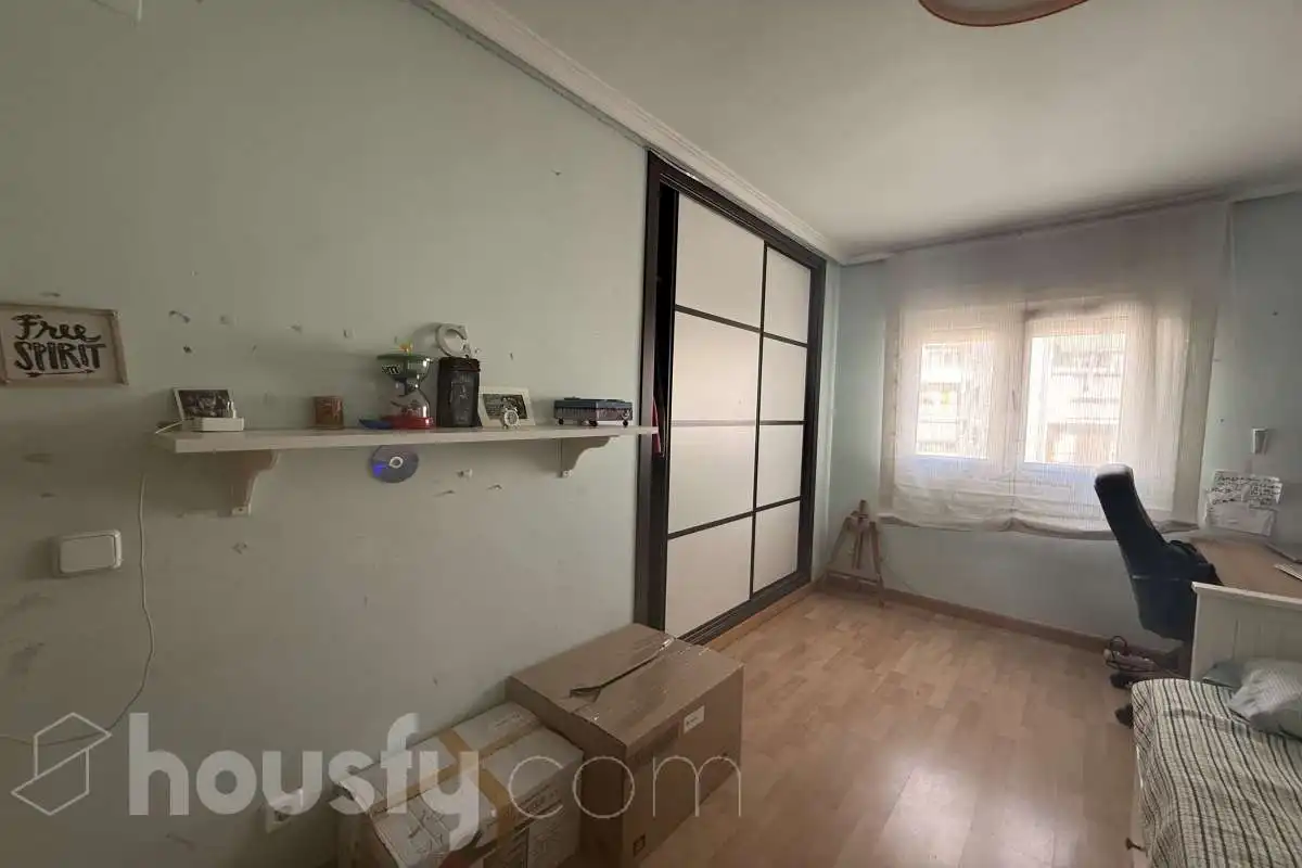 Schlafzimmer von Maisonette zur Miete in Madrid mit Klimaanlage, Heizung und Terrasse